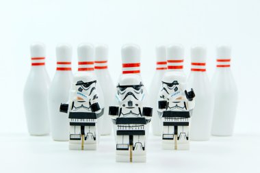 Nonthabure, Tayland - 25 Mayıs 2016: Lego star wars oynamak Bo