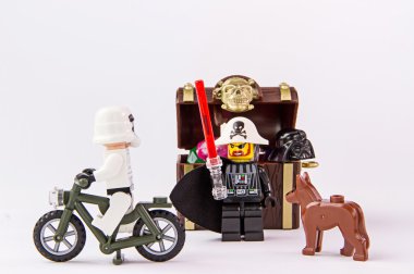 Nonthabure, Tayland - Haziran, 23, 2016: Lego star wars ve pi