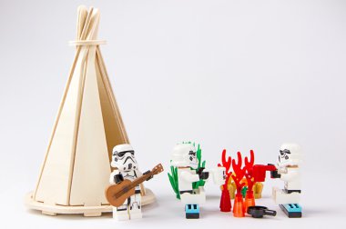 Nonthabure, Tayland - Haziran, 23, 2016: Lego star wars va kamp