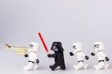 Nonthabure, Tayland - 24 Haziran 2016: Lego yıldız savaşları yürüyüşü. Bu, 