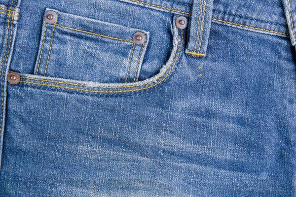 Blue denim jeans texture. blue jean fabric texture. Jeans backgr — Stock Photo, Image