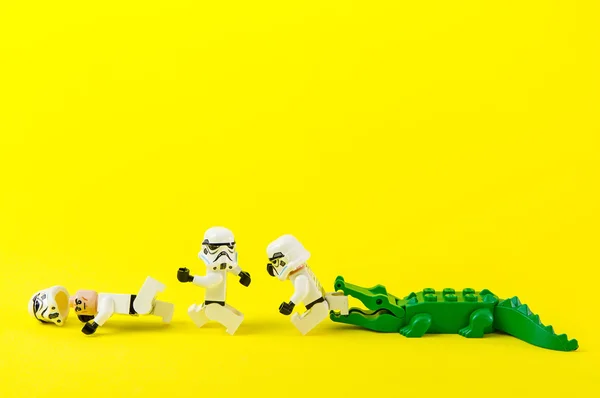 Nonthabure, Thailandia - 07 luglio 2016: Lego star wars running aw — Foto Stock