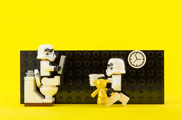 Nonthabure, Tajlandia-Lipiec, 07, 2016: LEGO Star Wars w Toile — Zdjęcie stockowe