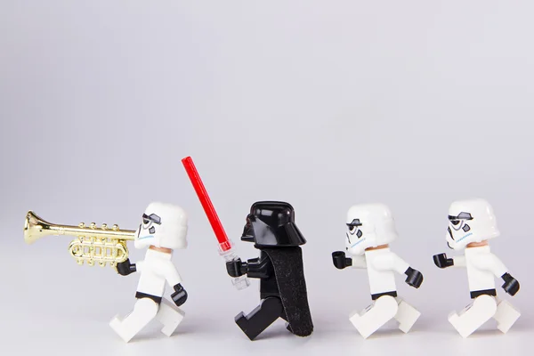 Nonthabure, Tailandia - 24 de junio de 2016: Lego star wars march.The — Foto de Stock