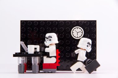 Nonthabure, Tayland - 28 Haziran 2016: Lego star wars çalışma ti