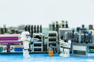  Lego star wars bilgisayar anakart tamir.