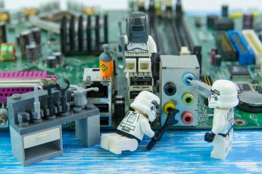  Lego star wars bilgisayar anakart tamir.
