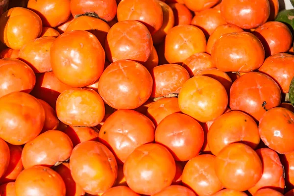 Orange Fruit Stacked Market Thailand — Stock Photo, Image