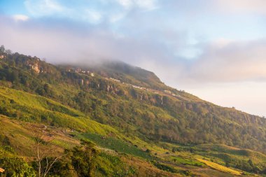 Phu Tub Berk, Tayland 'daki Highland manzarası çok güzel.