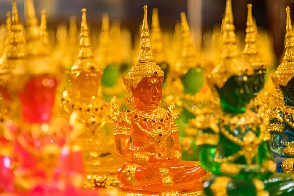 Phetchabun Tailandia Noviembre 2020 Buda Vidrio Multicolor Wat Phu Thap — Foto de Stock