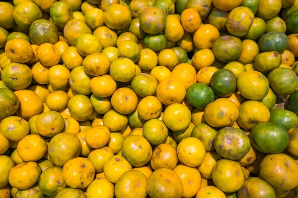 Fruta Laranja Mercado Tailândia — Fotografia de Stock