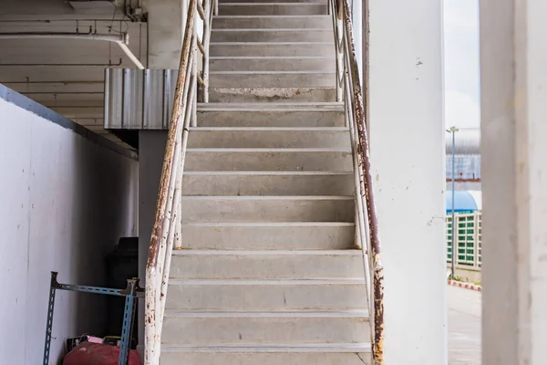 Escaliers Béton Dans Conception Architecture — Photo