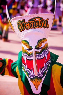 Hayalet maske Festivali Tayland