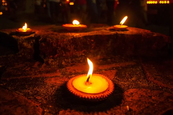 Notte a lume di candela — Foto Stock