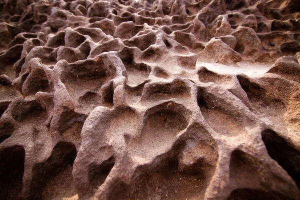 Traces stones in the desert — Stock Photo, Image