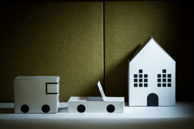 Ev şehir kağıt modeli