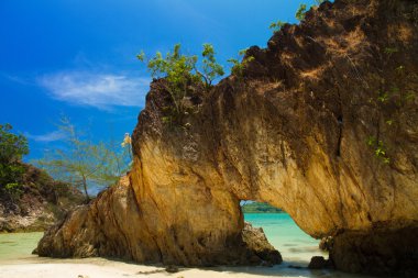 Büyük bir rock Island Tayland.