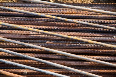 Takviye Betonlama için deforme çelik çubuklar