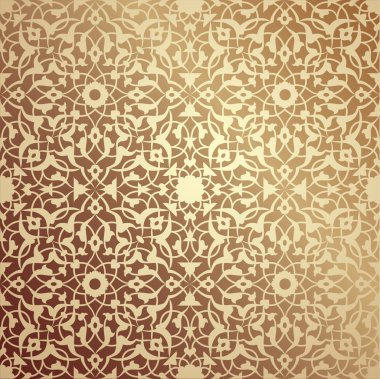 Pattern in islamic style clipart