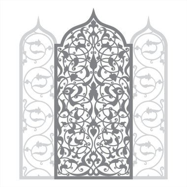 Arap süs vektör çizim