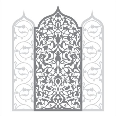 Arabian ornament vector illustration clipart
