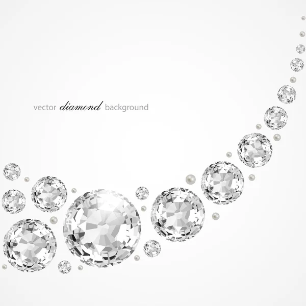 Illustration vectorielle diamant — Image vectorielle