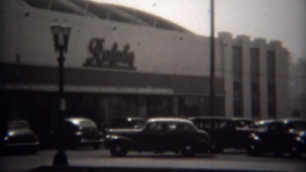 Στο κέντρο της πόλης Ralphs σούπερ μάρκετ — Αρχείο Βίντεο