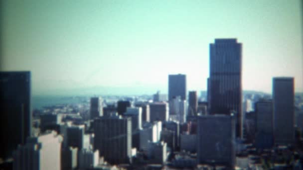 Skyline von San Francisco — Stockvideo