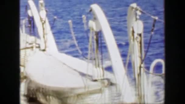 Cruise Gemi seyahat güverte disk iteleme — Stok video