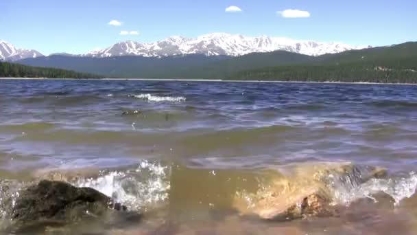 山湖の水 — ストック動画