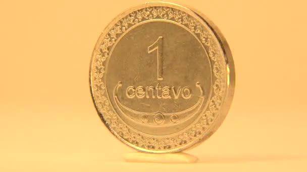 Timor Oriental One Centavo — Vídeos de Stock