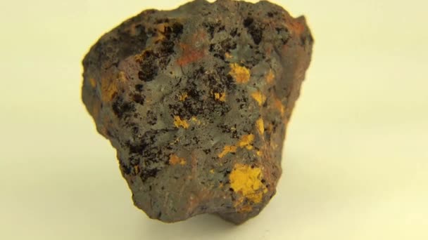 Iron ore hematite — Stock Video