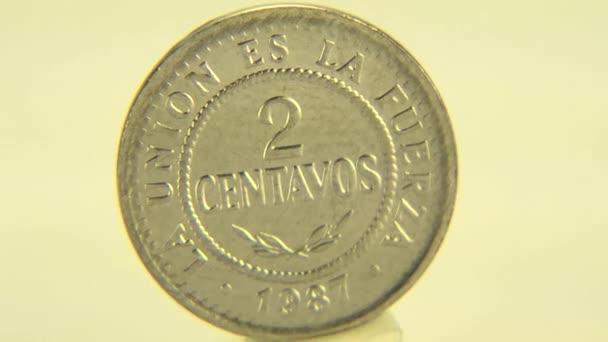 Boliviaanse Boliviano — Stockvideo