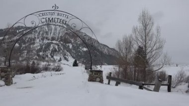 Crested Butte mezarlığı