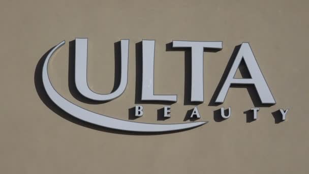 Estructura de la tienda de belleza Ulta — Vídeo de stock