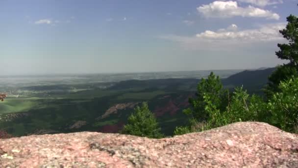 Red Rocks Formación Hogback — Vídeo de stock