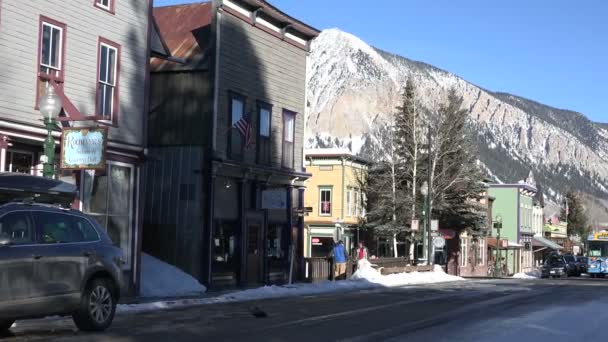 Ciudad en Colorado — Vídeo de stock