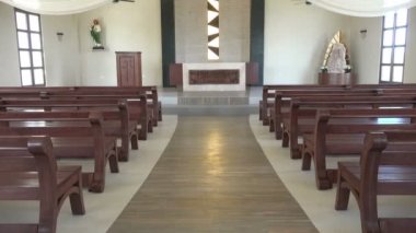 Muhteşem plaj kilise iç
