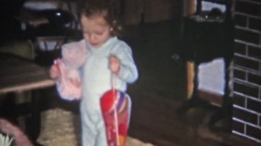 Noel çorap alır şeker kız açılır