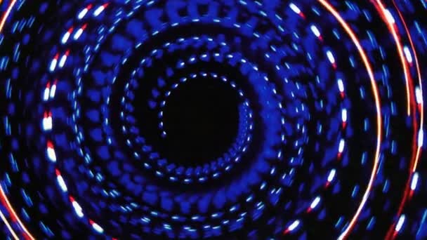 Colorata spirale di filatura — Video Stock