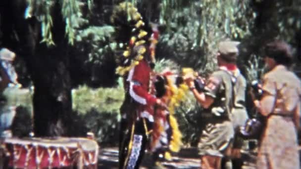 Knott 's Berry Farm Indian Village — Vídeos de Stock