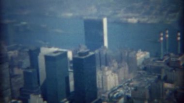 Americana binaları ile şehir manzarası