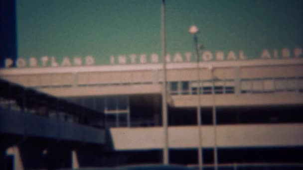 Aeroporto Internacional de Portland — Vídeo de Stock