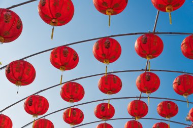 Çin kırmızı fenerler