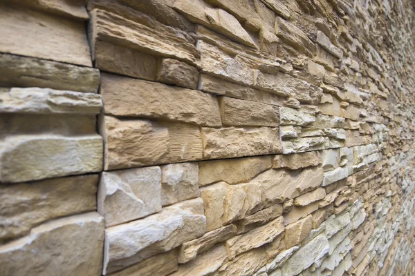 Muralla de piedra de arena cerrada — Foto de Stock