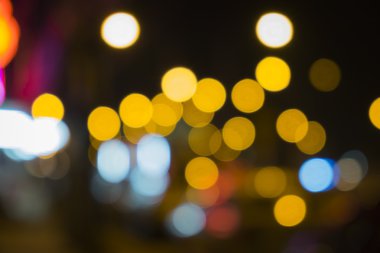 Renkli bokeh soyut ışık arkaplanı