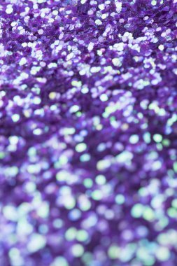 Menekşe giltter bokeh arka plan