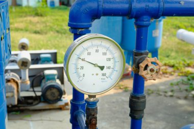 Basınç göstergesi, ölçüm aleti yakın çekim