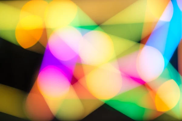 Kolorowe bokeh abstrakcyjne tło światła — Zdjęcie stockowe