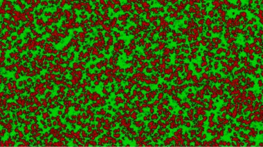 yeşil, kırmızı ve siyah renkli 3d resimlendirilmiş arkaplan.